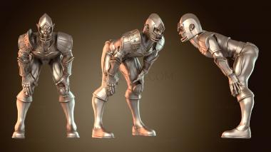 3D модель Эльфийские линейные игроки (STL)