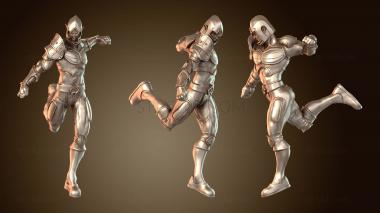 3D модель Эльфийские линейные герои (STL)