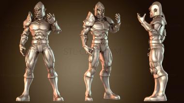 3D модель Эльфийские линейные игроки дикие (STL)
