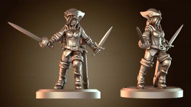 3D модель Эльф Пират (STL)