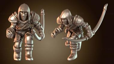 3D модель Эльф-разбойник (STL)