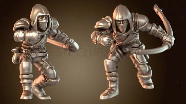 3D модель Эльф-разбойник скрытный (STL)