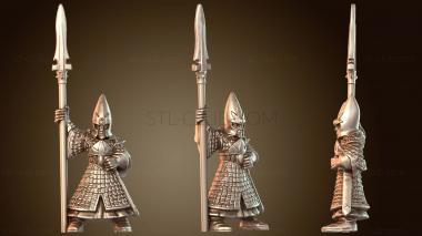 3D модель Эльф-копейщик (STL)