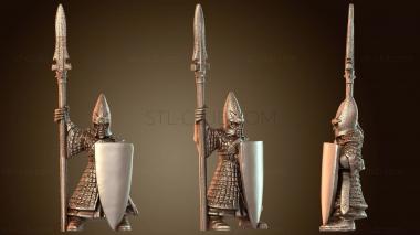 3D модель Защитный щит эльфа-копейщика (STL)