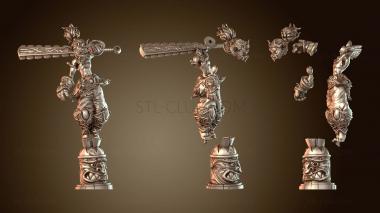 3D модель Эльф Воин (STL)