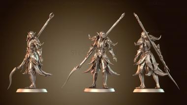 3D модель Испытание копья эльфийского воина (STL)