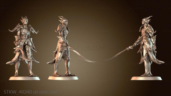 Military Меч эльфа-воина, праздный шлем