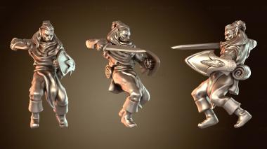3D модель Elfic Adventurer ly mashup (STL)