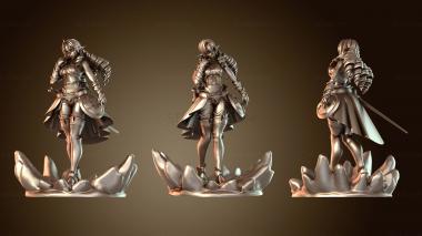 3D модель Элинализа Дорога Дракона Мушоку Тенсей Крлц (STL)