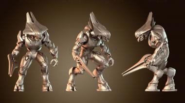 3D модель Элитный советник Halo Wave Sword (STL)