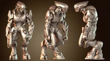 3D модель Элиты Halo Elite (STL)