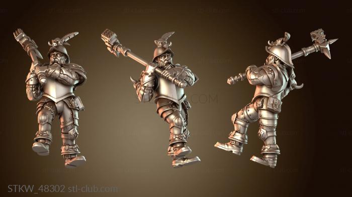 Military Элитный молот-мужчина