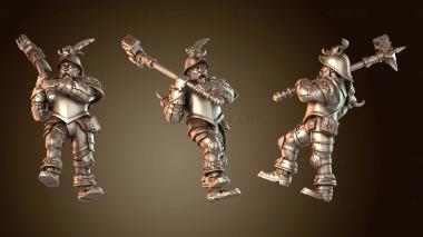 3D модель Элитный молот-мужчина (STL)