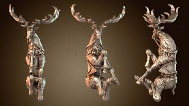3D модель Кавалерийский баран из лося (STL)