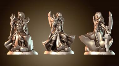 3D модель Эльфийский мужчина изящный (STL)