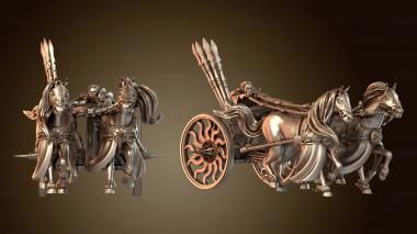 3D модель Эльфийские принцы и их боевые колесницы Колесница (STL)