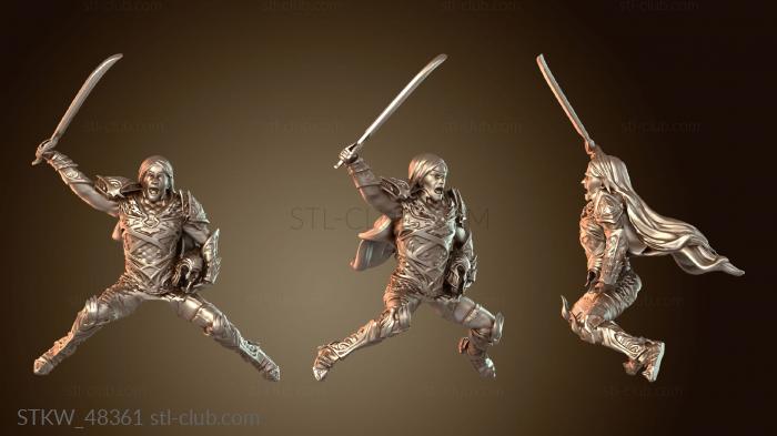Military Эльфийский боевой орел, всадник кровавой битвы