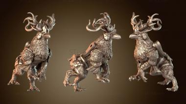 3D модель Эльфы и люди Гиппогриф (STL)