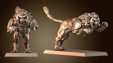 3D модель Эльфийский лев (STL)