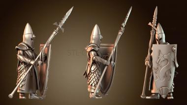 3D модель Эльфийский адепт морской стражи (STL)