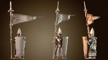 3D модель Знамя Эльфийской морской стражи (STL)