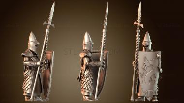 3D модель Эльфы Морской страж тихие (STL)