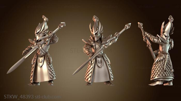 Military Эльфы-мечники непоколебимы