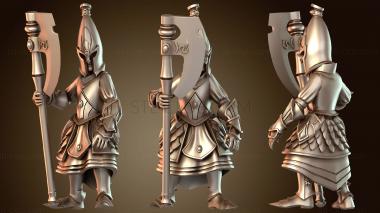 3D модель Эльфы Белые Львы (STL)