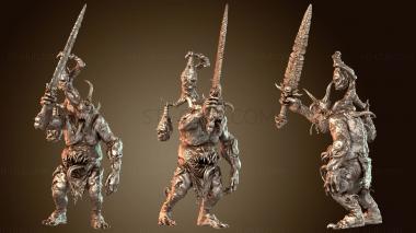 3D модель Владельцы Эмана, оседланные искривленными (STL)