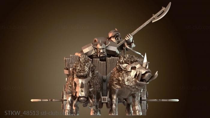 Military Эманг Орк Колесница Карро