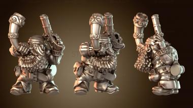 3D модель Enanos Piratas Campeon keen (STL)