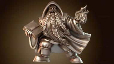 3D модель Энанос Пиратас Волшебник (STL)