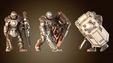 3D модель Дробовик Enforcer Shield (STL)