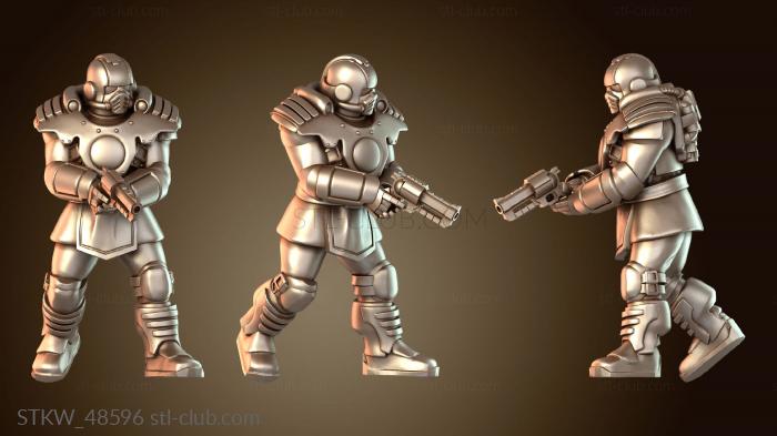 Military Enforcers Lawdogs wGuns