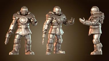 3D модель Enforcers Lawdogs wGuns light (STL)