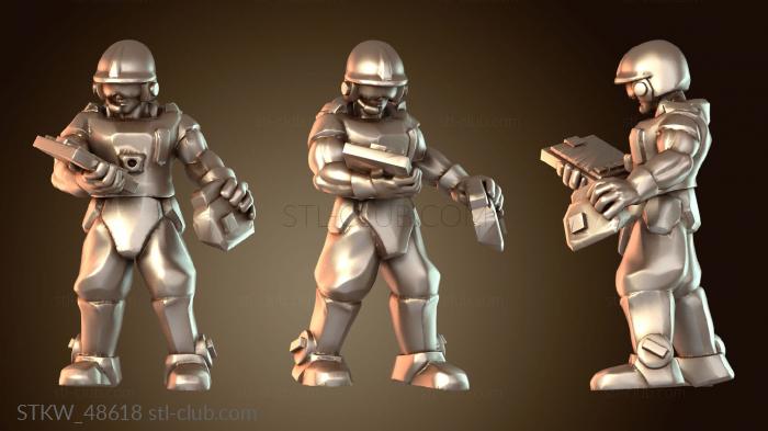 Military Инженер-механик, упорный