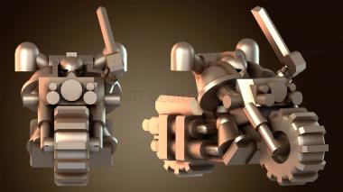 3D модель Epic Bikes Fuego Cruzado омега (STL)