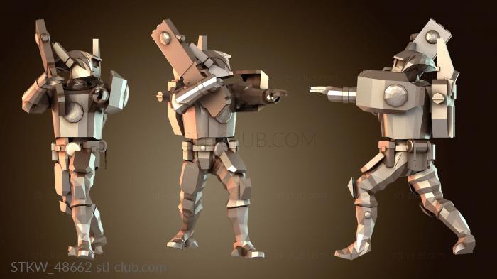 Military Эпический командир воина огня