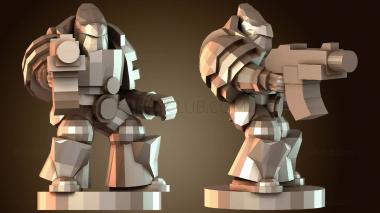 3D модель Эпический защитник Крис (STL)