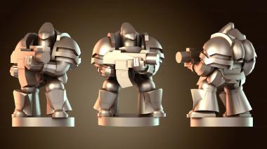 3D модель Эпический страж Крис Э. (STL)