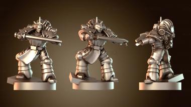 3D модель Эпический еретический капитан Сигизмунд (STL)