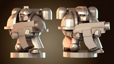 3D модель Эпическая пехота продвинулась (STL)