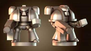 3D модель Эпическая пехота железное ядро (STL)