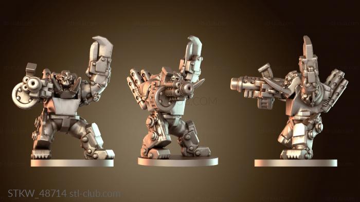 Military Эпический Мега Орк Железная Челюсть