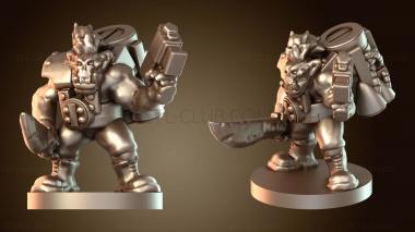 3D модель Эпические оркские штурмовики thunderz (STL)