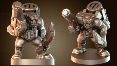 3D модель Эпический орк Штормбойск (STL)