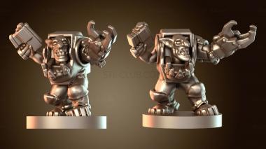 3D модель Эпические орки в пластинах (STL)