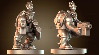 3D модель Эпический Оркен Берсерк (STL)