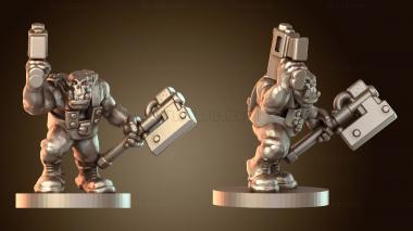 3D модель Эпический Оркен Гримдарк Инфорсер (STL)