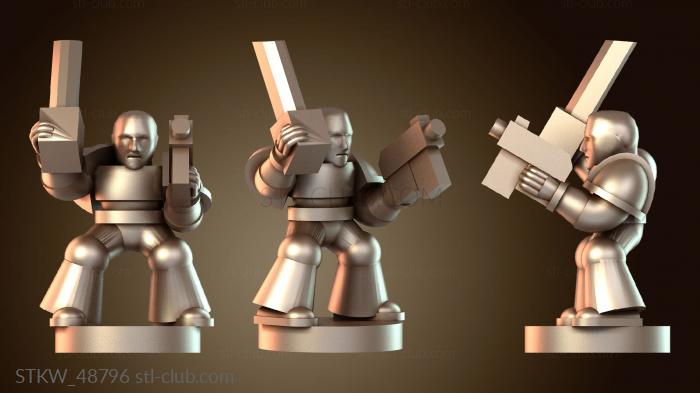 Military Эпический космодесантник-разведчик Fractalnoise Spacemarine